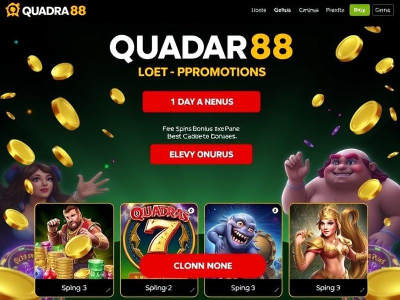 Welcome to quadra88.com – the premier online gambling platform offering a wide range of casino games, live dealer experiences, and exclusive bonuses for players seeking thrill and rewards.